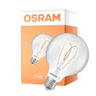 Osram Vintage 1906 LED E27 Globe Filamento Chiara 7.2W 806lm - 927 Bianco Molto Caldo | Miglior Resa Cromatica - Dimmerabile - Sostitutiva 60W